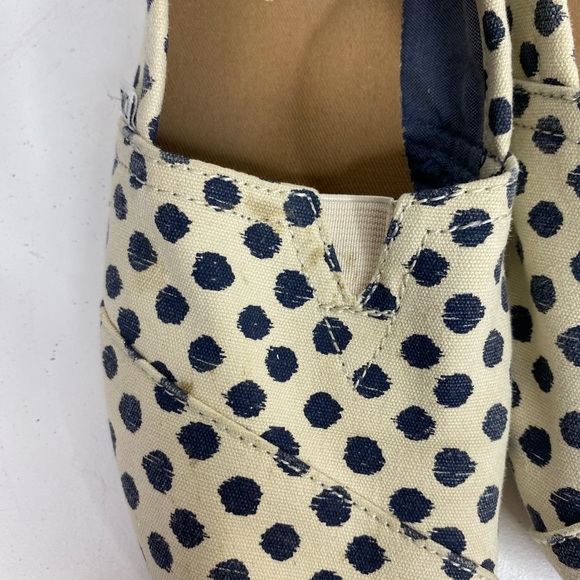 Toms Women's Polka Dot Slip On Shoe Size 8.5 - Picture 5 of 5